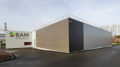 Conception et construction extension bâtiment de stockage d’emballages agroalimentaire par IDEC AGRO